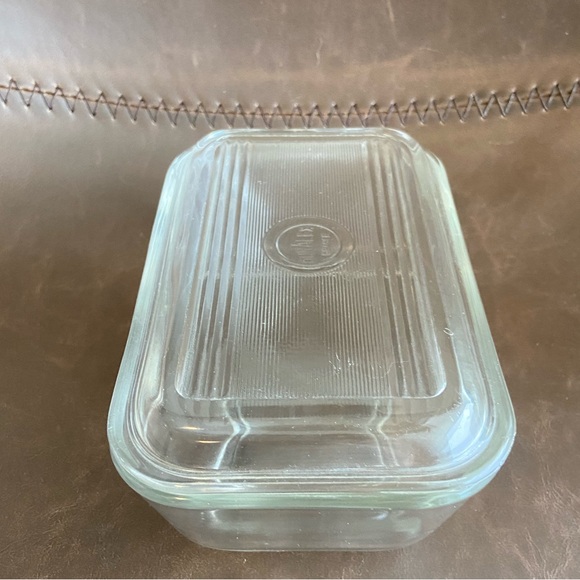 Made in France Duralex Glass Butter dish - Picture 2 of 6